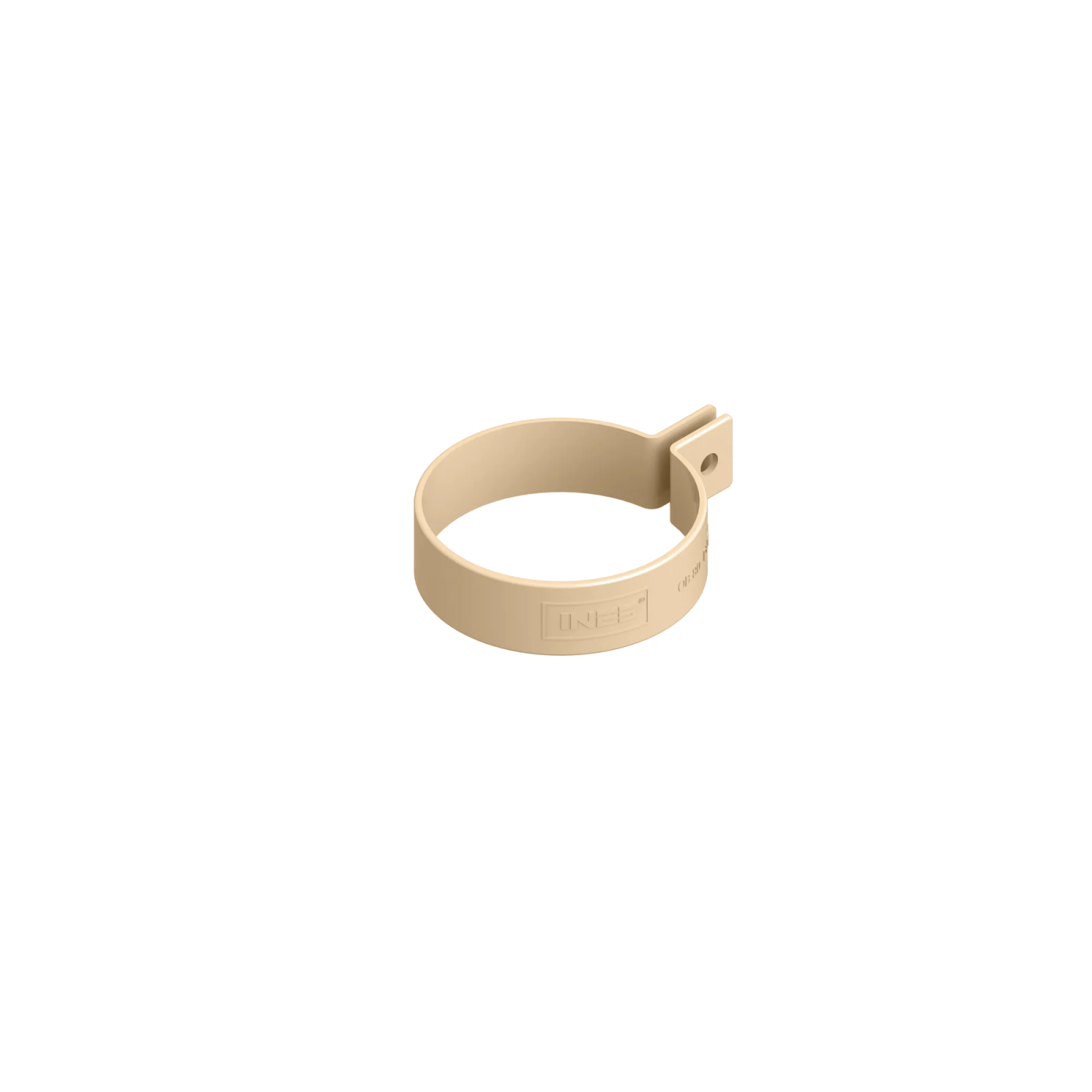 LEFOLYÓCSŐ upínací kroužek 80 mm béžový