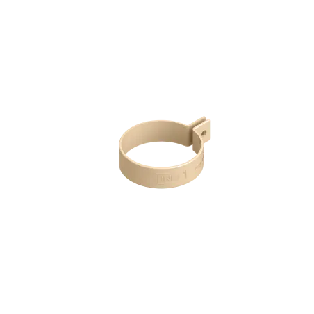 LEFOLYÓCSŐ upínací kroužek 80 mm béžový