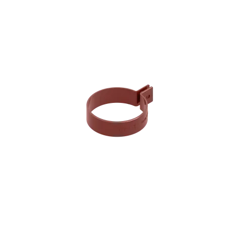 LEFOLYÓCSŐ upínací kroužek 80 mm červený