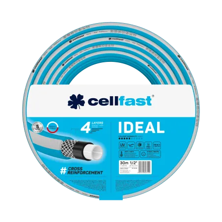 Čtyřvrstvá zahradní hadice IDEAL