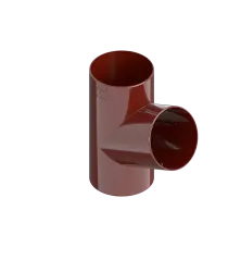 T-trubka 120 mm / 80 mm červená