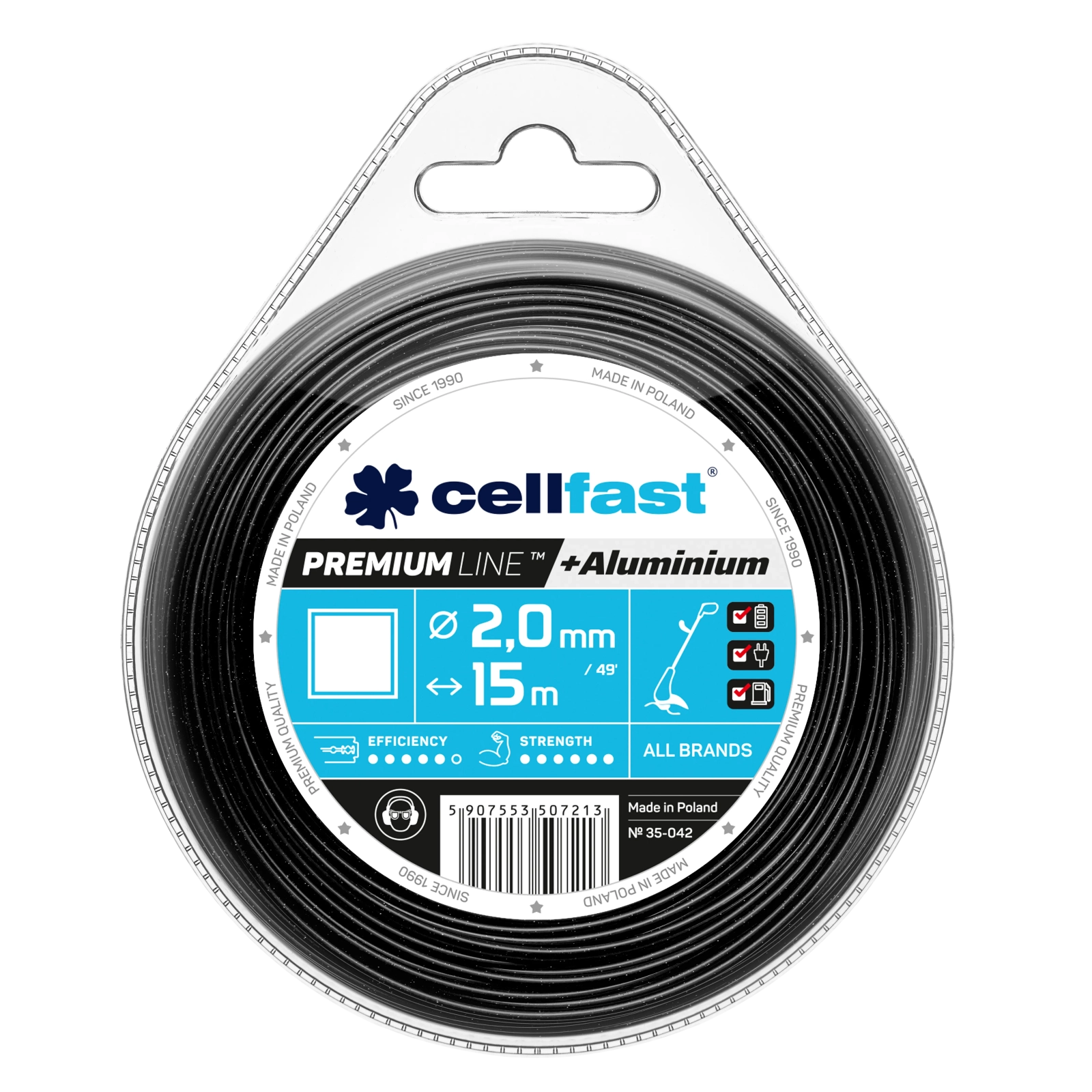 Strunová šňůra PREMIUM - čtvercová