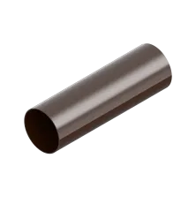 LEFOLYÓCSŐ 80 mm / 3 m hnědá