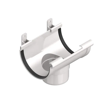 Odtok 120 mm / 80 mm šedý