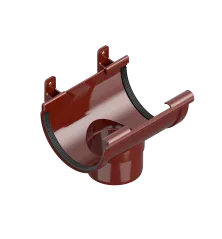 Odtok 120 mm / 80 mm červený