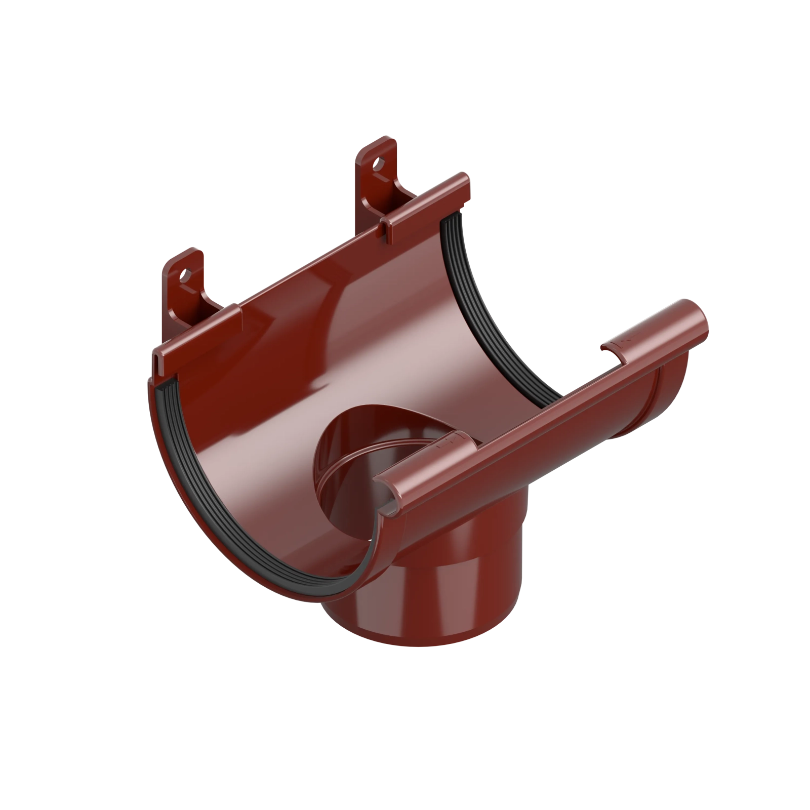 Odtok 120 mm / 80 mm červený