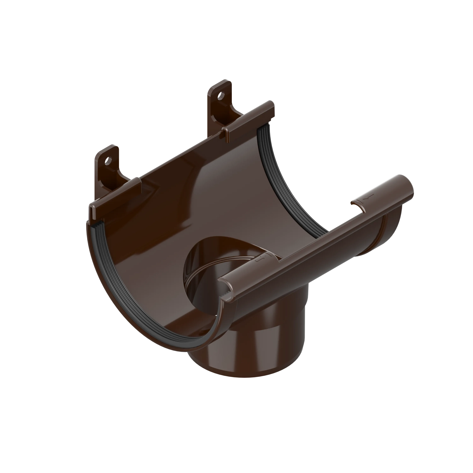 Odtok 120 mm / 80 mm hnědý