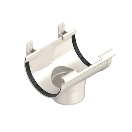 Odtokový žlab 120 mm / 80 mm bílý