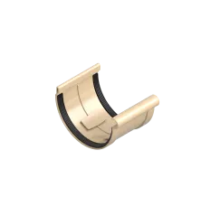 Žlabový spoj 120 mm béžový