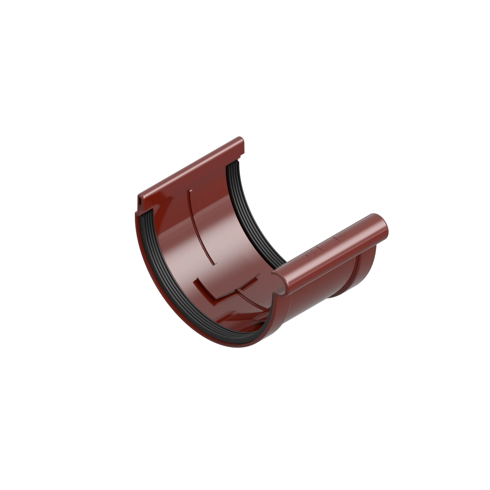 Žlabový spoj 120 mm červený