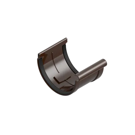 Žlabový spoj 120 mm hnědý