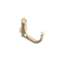 Žlabový závěs 120 mm béžový