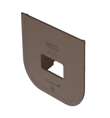 BRYZA PVC Klapka usazovače 110 mm brun