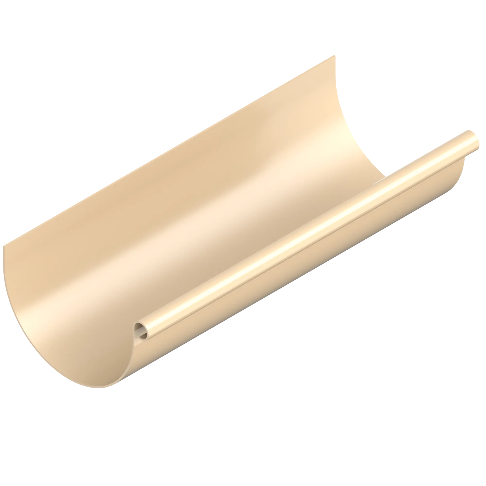 Střešní žlab 120 mm / 4 m béžový