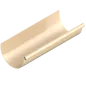 Střešní žlab 120 mm / 4 m béžový