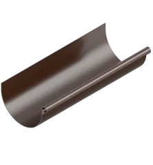 Střešní žlab 120 mm / 4 m hnědý