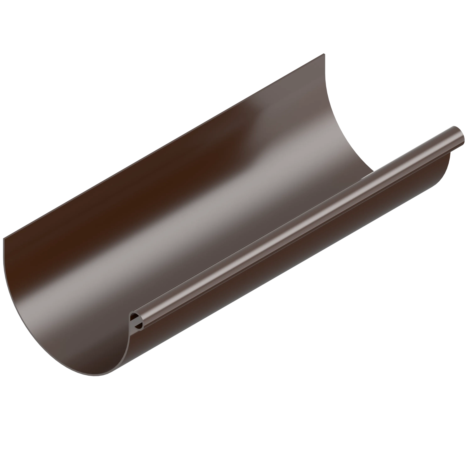 Střešní žlab 120 mm / 4 m hnědý