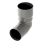 Koleno libovolný úhel 110 mm šedá
