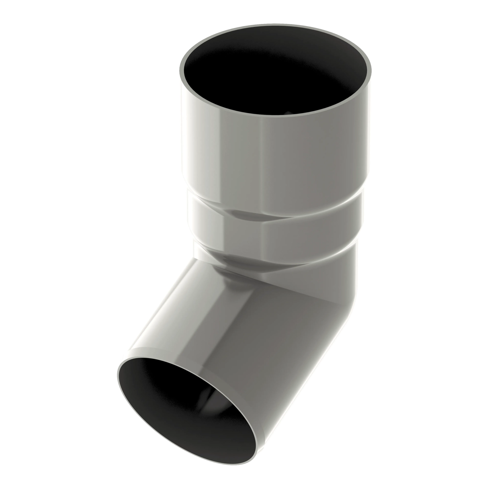 Koleno 110 mm šedé