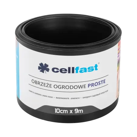 Rovný okraj záhradného trávnika