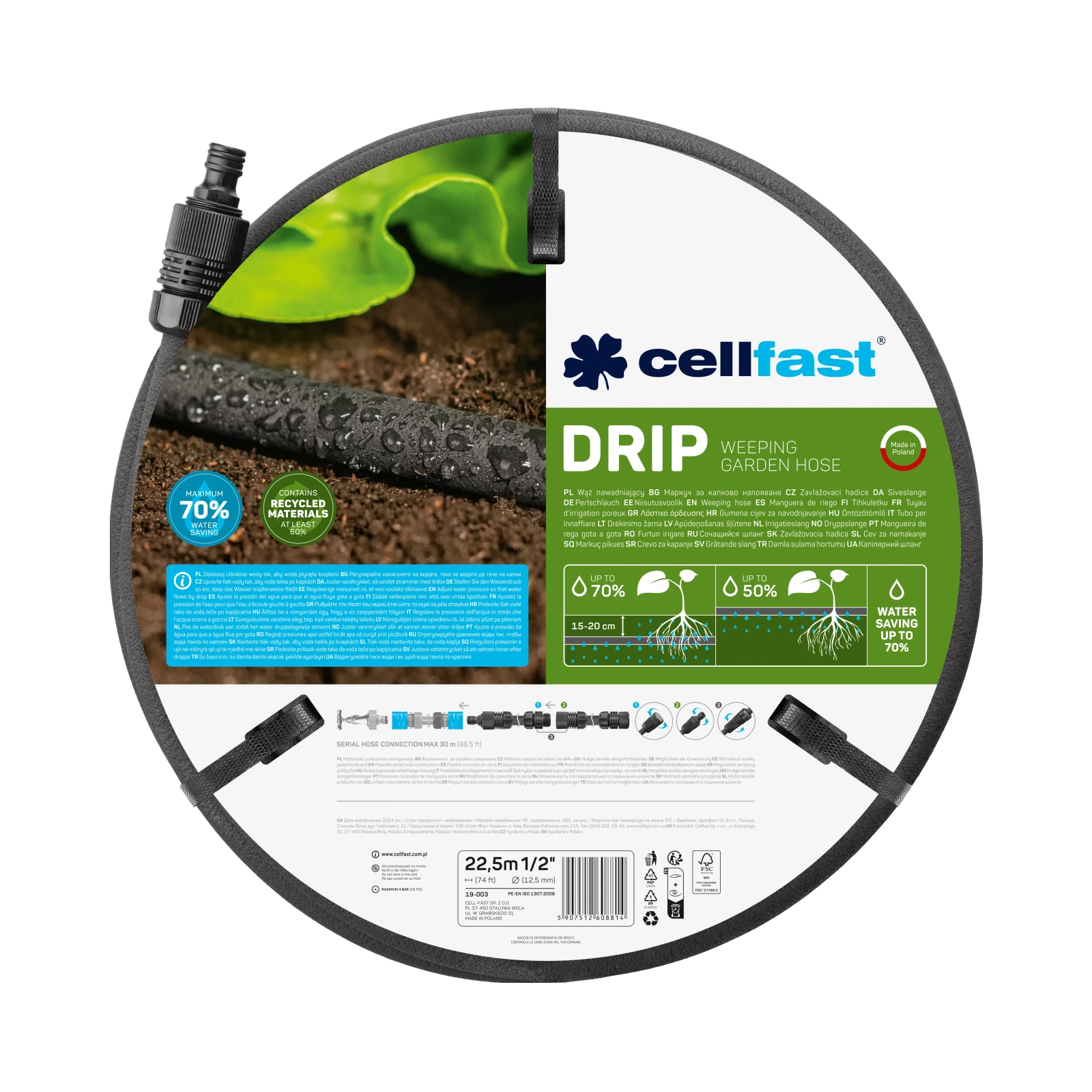 Plačící hadice DRIP