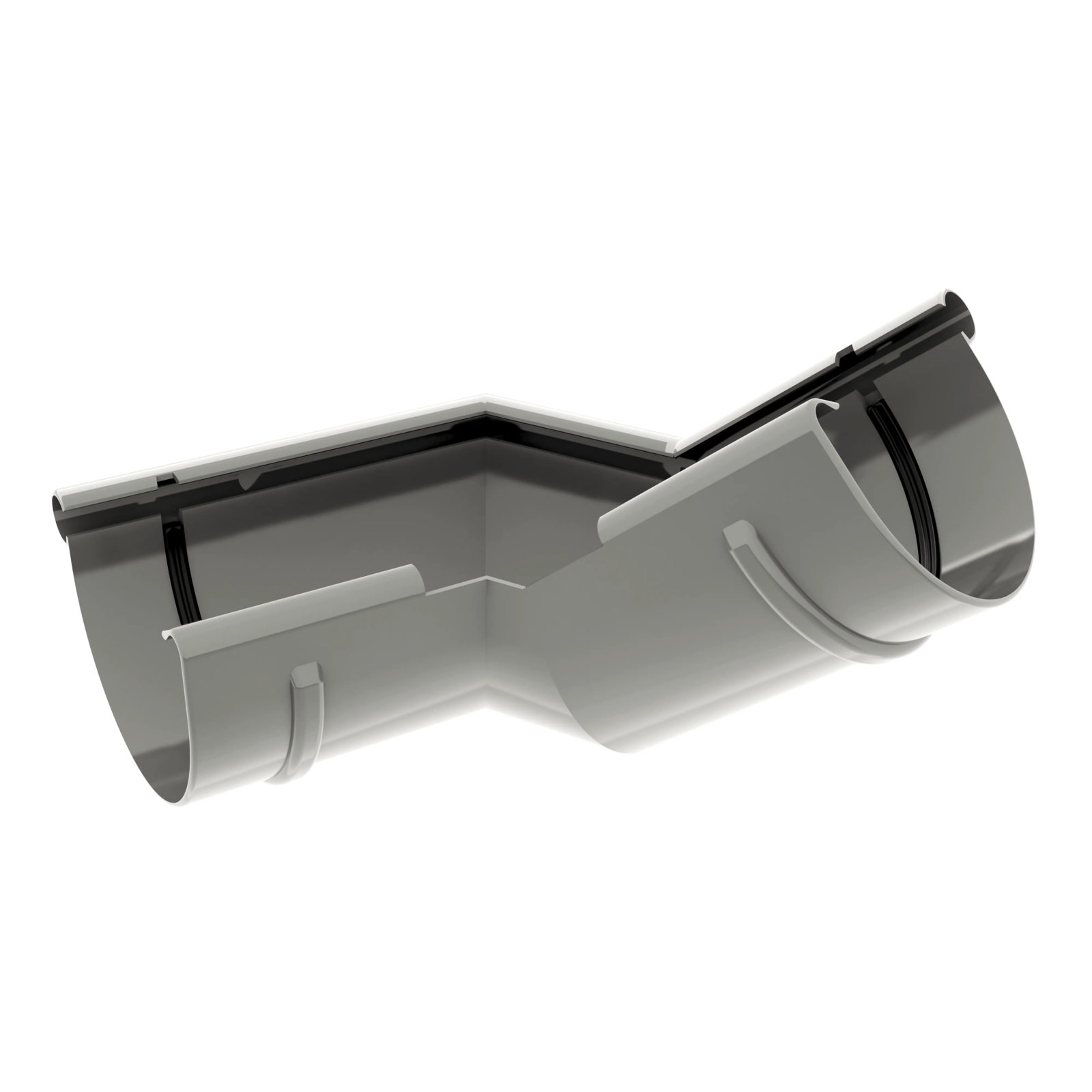 Vnější roh (dodatečný sklon) 150 mm šedá