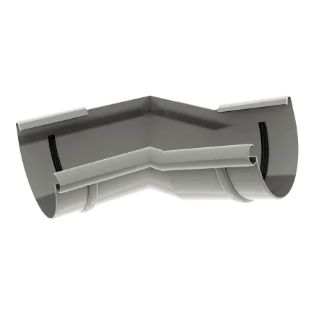 Vnitřní roh (dodatečný sklon) 150 mm šedý