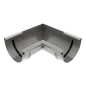 Vnitřní roh 150 mm šedý