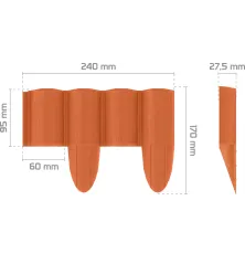 Zahradní palisáda 4 ECO