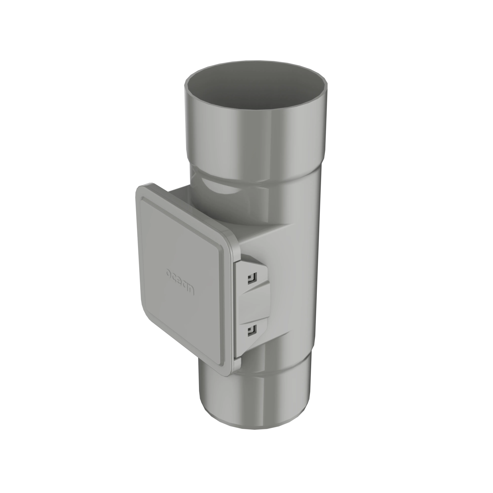 Čistící otvor 110 mm šedý