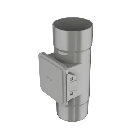 Čistící otvor 110 mm šedý