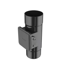 Čistící otvor 110 mm černý