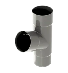 T-trubka 110 mm / 110 mm šedá