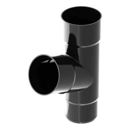 T-trubka 110 mm / 110 mm černá
