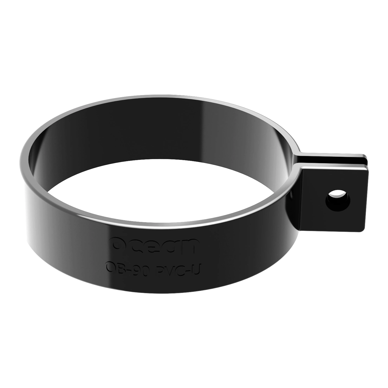 LEFOLYÓCSŐ upínací kroužek 110 mm černý