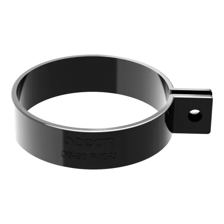 LEFOLYÓCSŐ upínací kroužek 110 mm černý