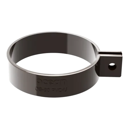 LEFOLYÓCSŐ upínací kroužek 110 mm hnědý