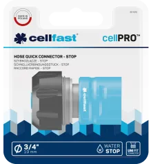 Hadicová rychlospojka - zarážka CELLPRO 3/4“