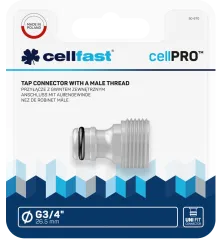 Konektor s vnějším závitem CELLPRO 3/4“