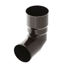 Koleno libovolný úhel 110 mm hnědý