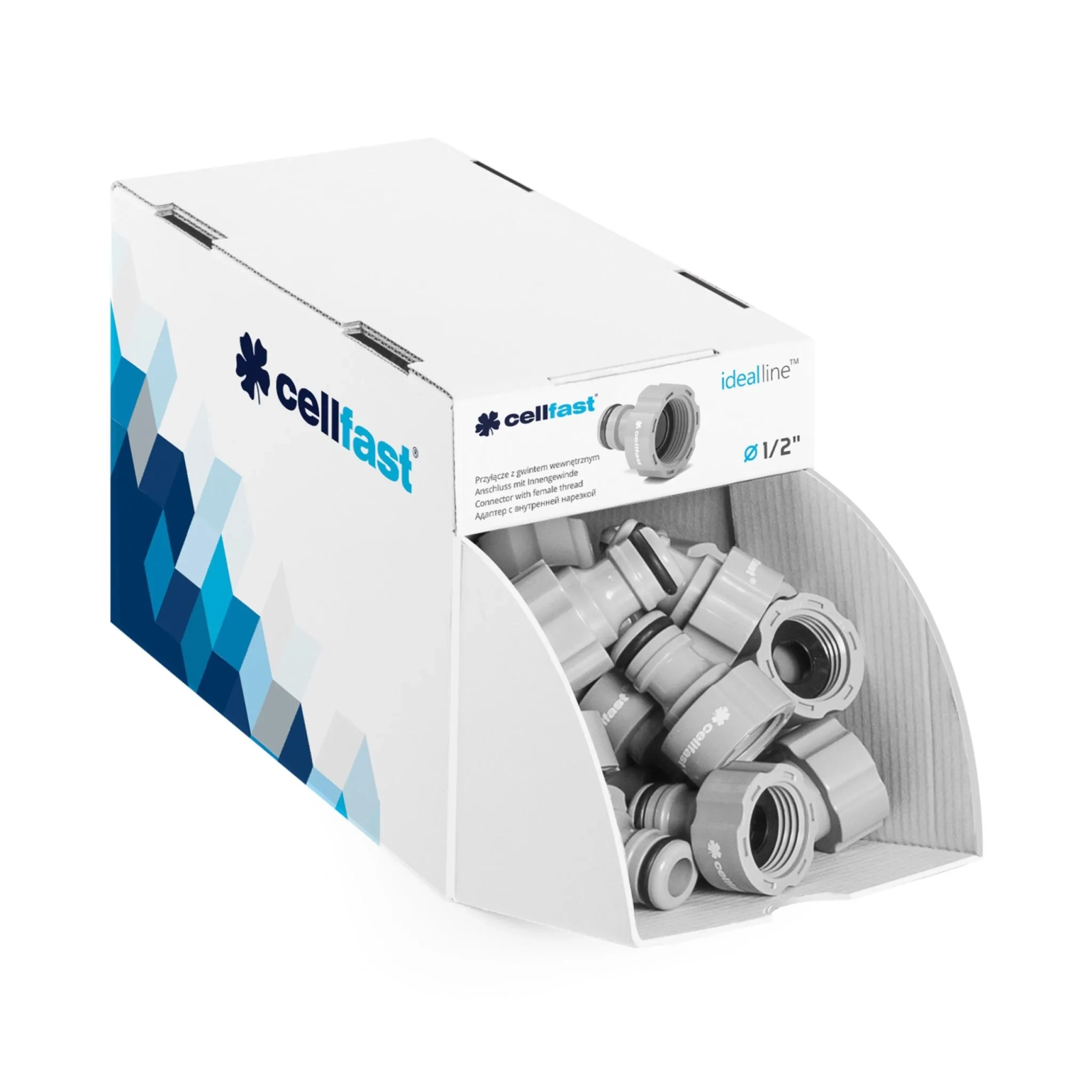 Přípojka s vnitřním závitem (ABS) CELLPRO™ 1/2"