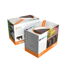 Záhradná palisáda 4 ECO 2,4 m - tehlovo červená