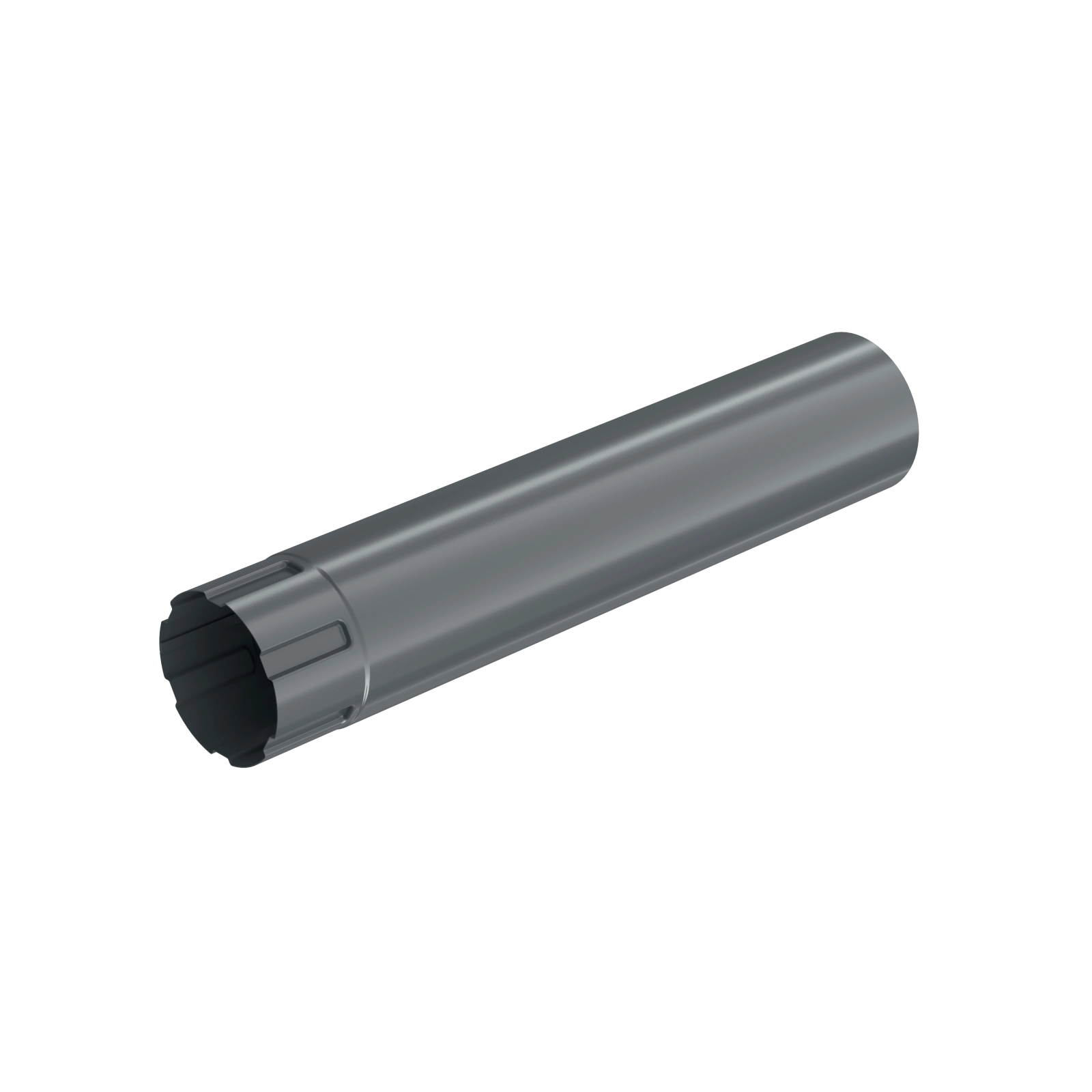 BRYZA STAL Svod 100 mm / 1 m antracitová