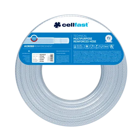 Vystužená technická hadica 38,0 × 5,0 mm 25 m