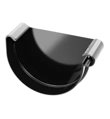 Koncovka pravá 125 mm černá