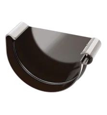 Koncovka pravá 125 mm hnědá