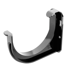 Žlabový závěs 125 mm černý