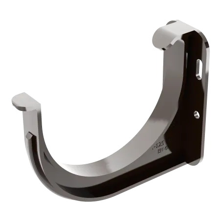 Okapový závěs 125 mm hnědý