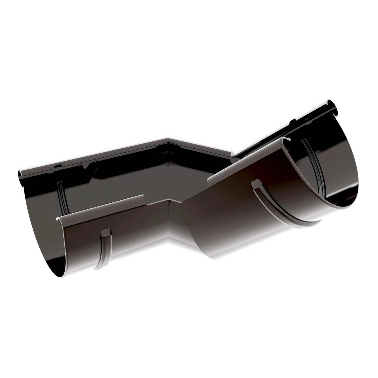 Vnější roh (dodatečný sklon) 125 mm hnědý