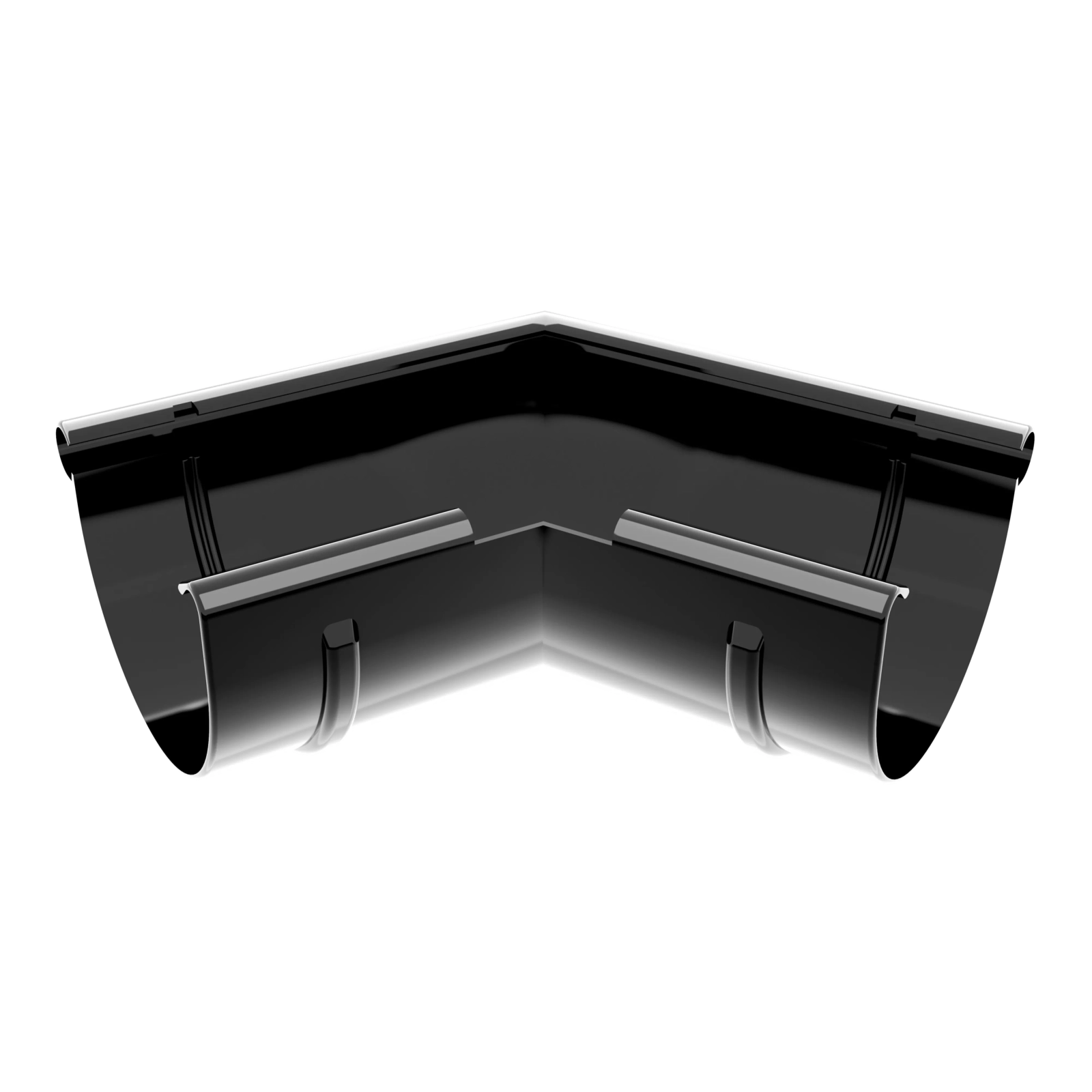 Vnější roh (volitelný úhel) 125 mm černý